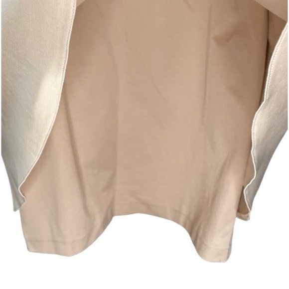 ASOS Women's Minimalist Short Sleeves Pleated Skater Dress with Under Skirt Size - Picture 7 of 8